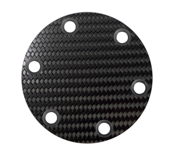 NRG Carbon Horn Delete Plate