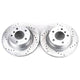 Power Stop 08-13 BMW 128i Rear Evolution Drilled & Slotted Rotors - Pair