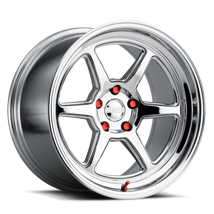 Kansei K14X Roku 18x8.5in / 5x100 BP / 35mm Offset / 73.1mm  Bore - Chrome