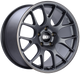 BBS CH-R 19x10 5x130 ET38 CB71.6 Satin Titanium Polished Rim Protector Wheel