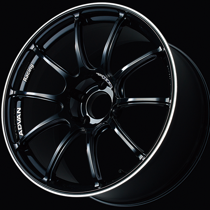 Advan RZII 18x8.5 +45 5-100 Racing Gloss Black Wheel