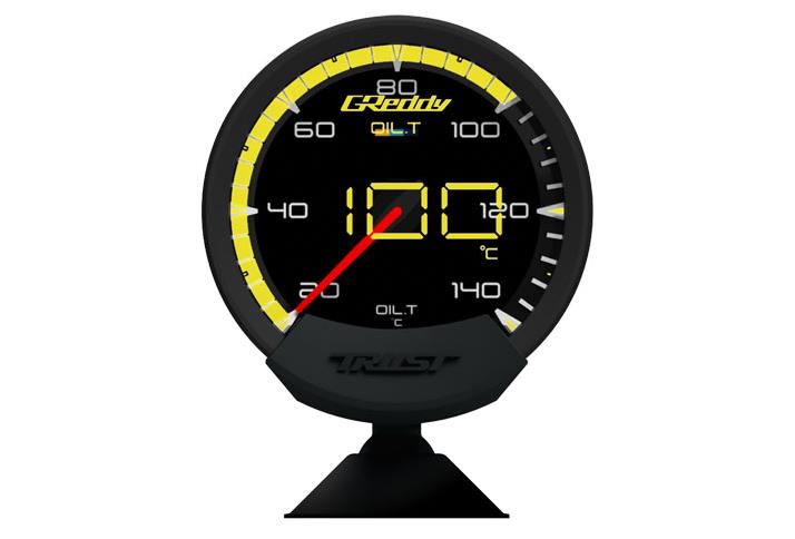 GReddy Sirius Unify Oil Temperature Gauge Set (Sirius Meter w/Oil Temp Sensor Set & Vision Disp)