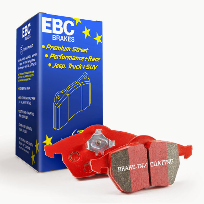 EBC 2016+ Honda Accord LX Sedan 2.4L Redstuff Front Brake Pads