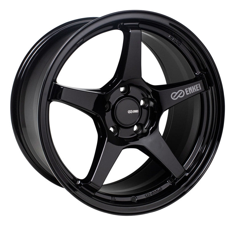 Enkei TS-5 17x8 5x114.3 40mm Offset 72.6mm Bore Gloss Black