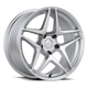 Kansei K15H Astro 18x9.5in / 5x100 BP / 35mm Offset / 73.1mm Bore - Hyper Silver Wheel