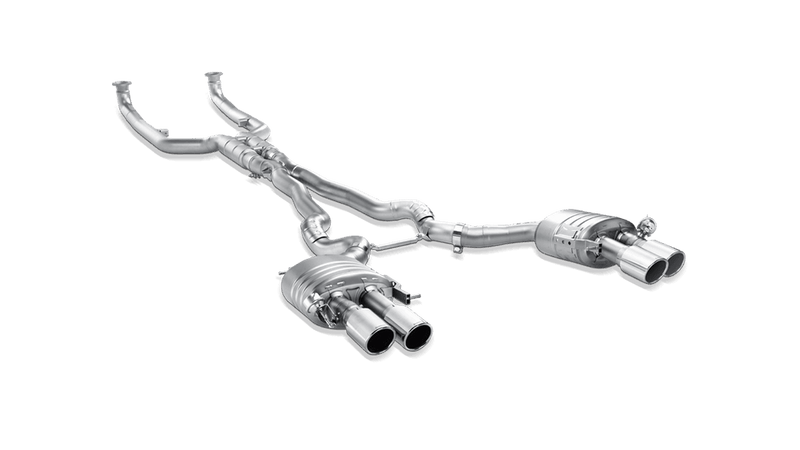 Akrapovic 13-17 BMW M6 Gran Coupe (F06) Evolution Line Cat Back (Titanium) w/ Carbon Tips