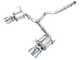 AWE Tuning 2022+ VB Subaru WRX Touring Edition Exhaust - Chrome Silver Tips
