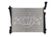 CSF 18-21Jeep Grand Cherokee Trackhawk / 2021+ Dodge Durango SRT Hellcat OE Replacement Radiator