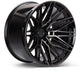 Vossen VFX-01 20x9.5 - 6x135 - ET15 - Deep - 87.1 - Gloss Black Wheel