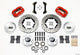 Wilwood Forged Dynalite Front Kit 11.00in Drilled Red 79-87 GM G Body
