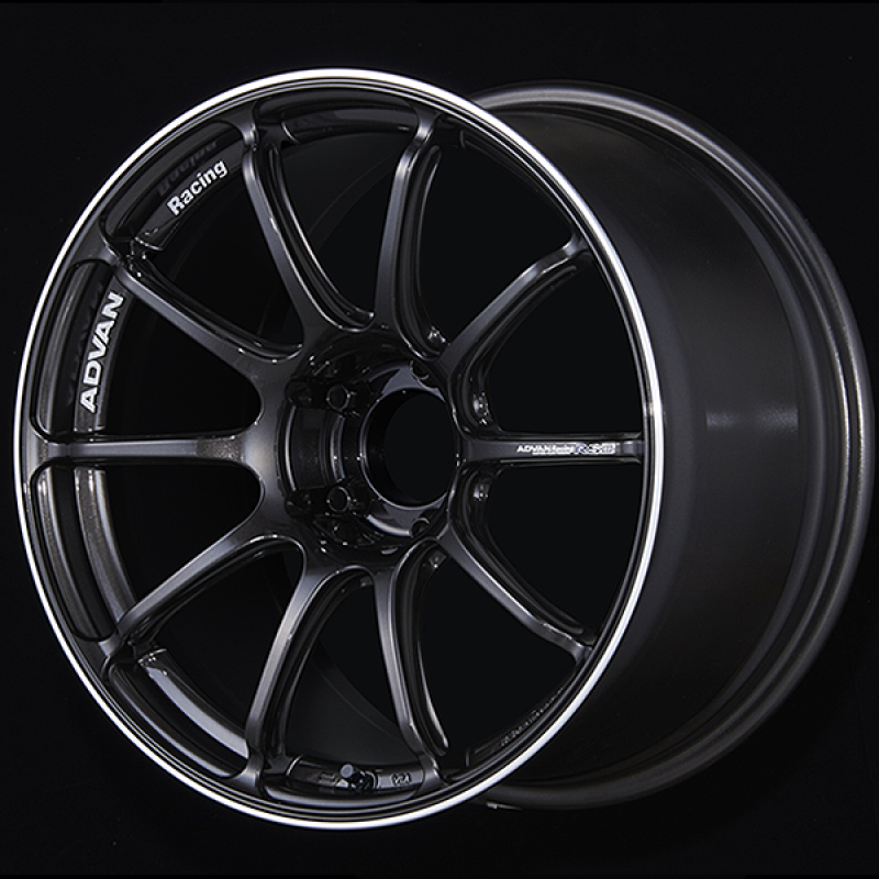 Advan RSIII 19x9.5 / +45 Offset / 5x100 / 63mm Bore / Black Gunmetallic and Ring