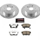 Power Stop 07-13 Suzuki SX4 Rear Z26 Street Warrior Brake Kit