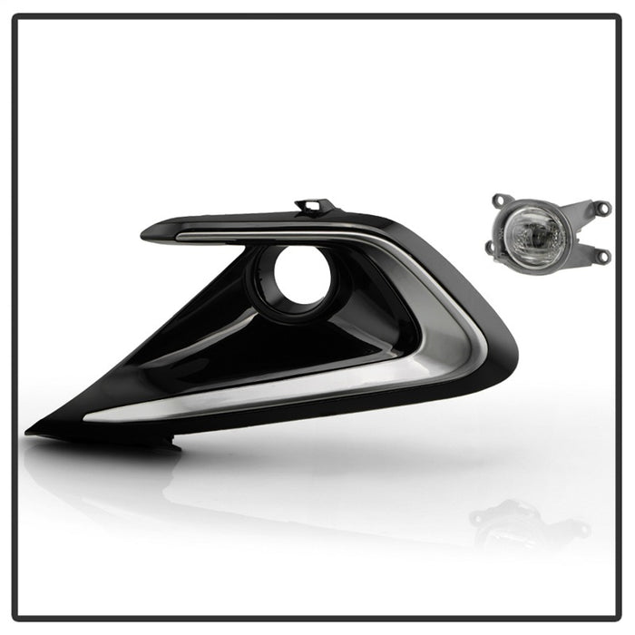 Spyder 21-23 GMC Yukon (Excl AT4) OEM Full LED Fog Lights w/Switch - Clear (FL-GY21-LED-C)