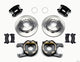 Wilwood D154 P/S Park Brake Kit 12 Bolt 2.75in offset Staggered Shock