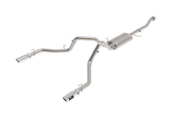 aFe 21-26 Ford F150 Tremor Vulcan Series 3IN 304SS Cat-Back Exhaust Dual Rear Exit w/Polished Tip