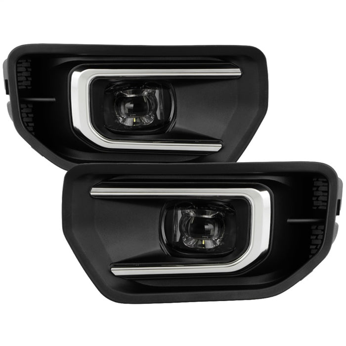 Spyder 21-23 GMC Yukon (Excl AT4) OEM Full LED Fog Lights w/Switch - Clear (FL-GY21-LED-C)