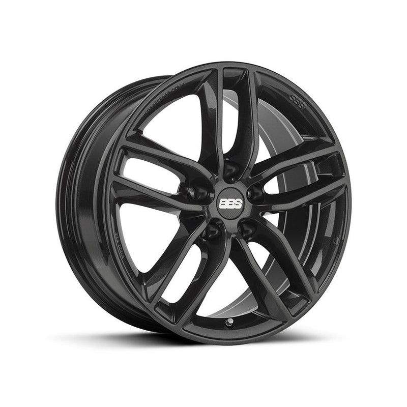 BBS SX 17x7.5 5x120 ET49 Crystal Black Wheel -72.5mm