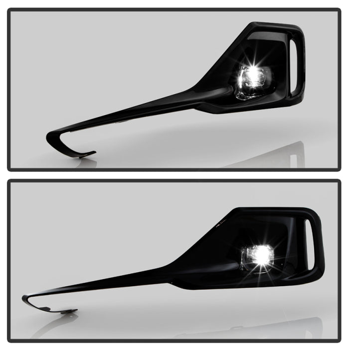 Spyder 21-22 Honda Accord OEM Full LED Fog Lights w/Switch - Clear (FL-HA2021-LED-C)