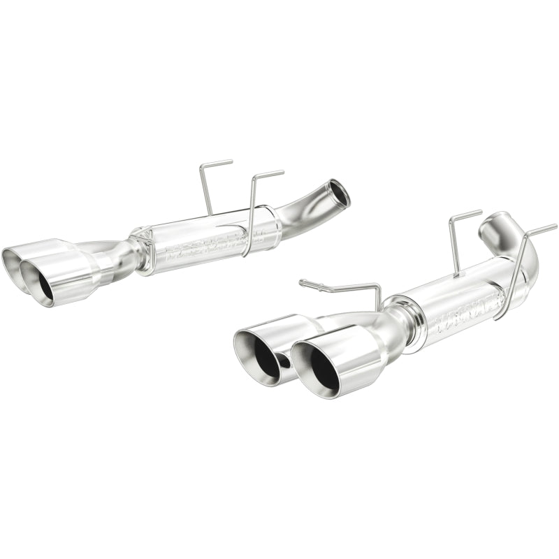 MagnaFlow 12 Ford Mustang V8 5.0L Dual Split Rear Exit Axle-Back Stainless Cat Back Perf Exhaust