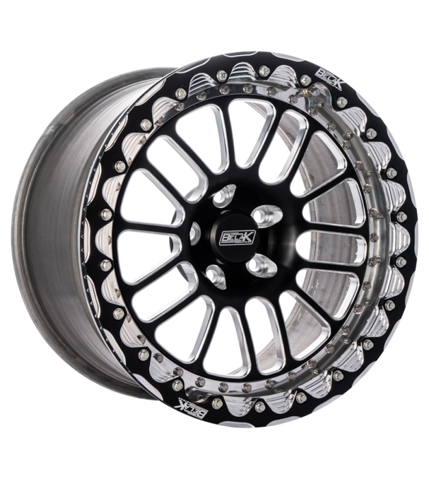 Belak 18x12 / 8.75in BS / 5x4.5in BP / High Pad / Series 2 - Billet Single Beadlock Wheel