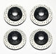 Wilwood Rotor Kit Front/Rear-Drilled 65-82 Corvette C2/C3 (1Pc Rotors)