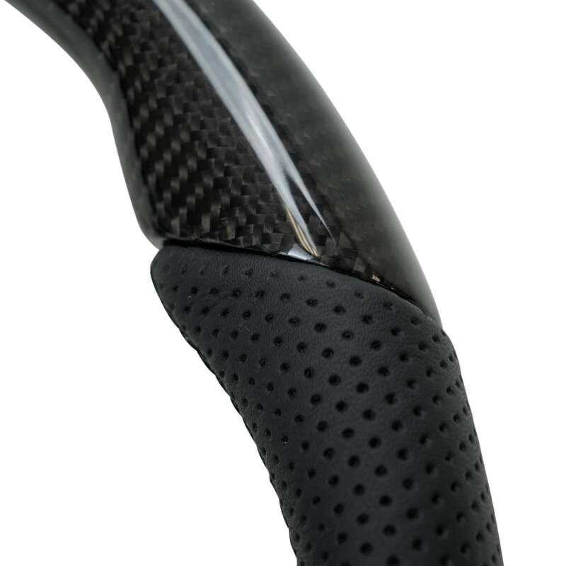 NRG 12-23 Toyota Tacoma OEM Plus Carbon Fiber Steering Wheel w/ Black Stitch & Red Center Mark