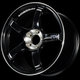 Advan TC-4 SE 15x5.5 / +45 Offset / 4x100 / 63mm Bore / Racing Gloss Black and Diamond Cut
