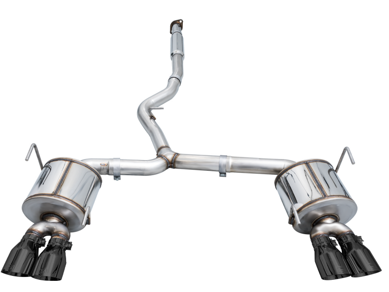 AWE Tuning 2022+ VB Subaru WRX Touring Edition Exhaust - Diamond Black Tips