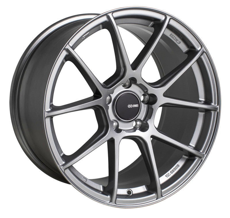 Enkei TS-V 17x8 5x114.3 45mm Offset 72.6mm Bore Storm Grey Wheel