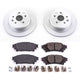 Power Stop 13-19 Lexus GS350 Rear Z17 Evolution Geomet Coated Brake Kit