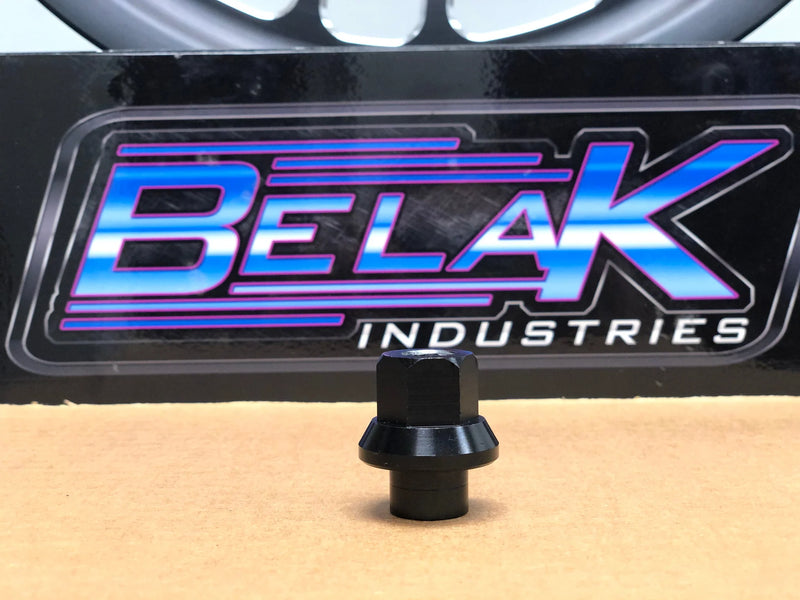 Belak 7075 Billet Aluminum Shank Style Lug Nut 1/2x20 - 4 Pack