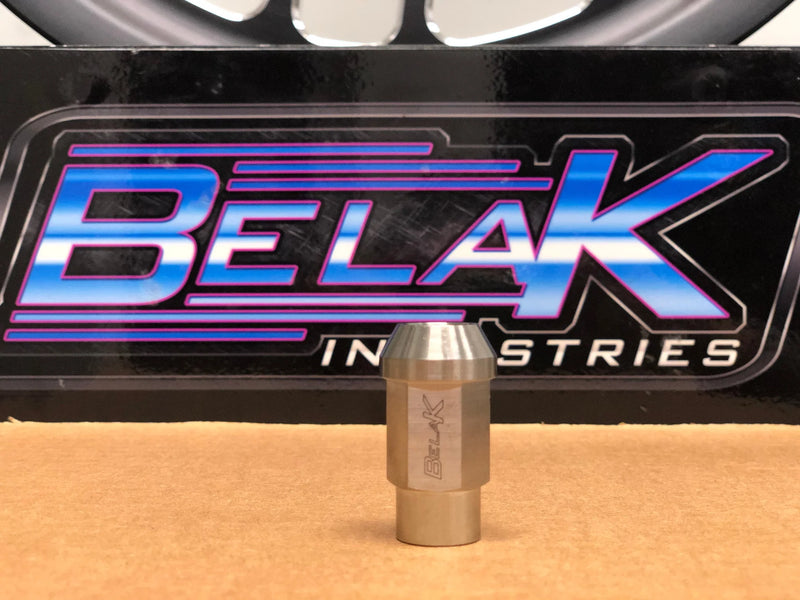 Belak Titanium Lug Nut Conical Style 1/2x20 - 4 Pack