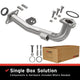 BRE Exhaust 93-95 Civic del Sol 1.5L Front Pipe Kit