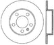 StopTech Power Slot 3/99-06 Audi TT (exc Quattro) / 12/98-10 VW Golf Right Rear Slotted CRYO Rotor