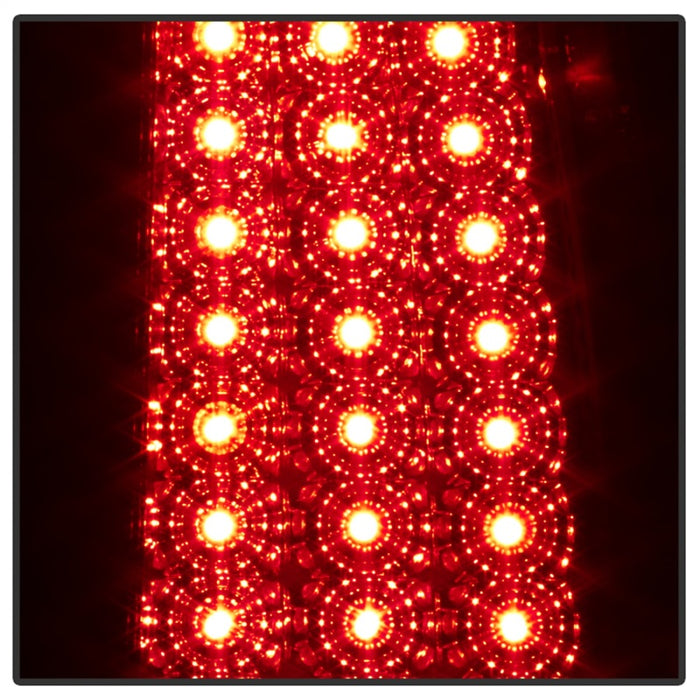 xTune Chevy Silverado 1500/2500/3500 99-02 LED Tail Lights Red Smoke ALT-ON-CS99-LED-RS