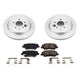 Power Stop 16-18 Cadillac ATS Rear Z17 Evolution Geomet Coated Brake Kit