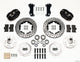 Wilwood Forged Dynalite Front Kit 11.00in Drilled Heidts Tri -5 2 inch Drop Spindle