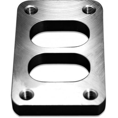 BLOX Racing T3 & T4 Dual Pattern Inlet Flange - Open