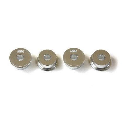 BLOX Racing Honda S2000 Steering Rack Rigid Bushing Kit - Silver