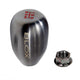 BLOX Racing 5-Speed Billet Shift Knob - Gun Metal 12x1.25mm
