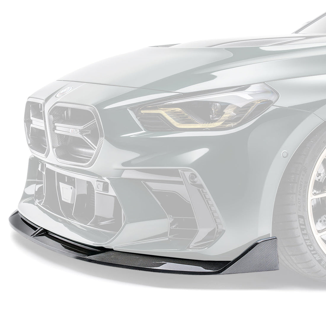 BMW G87 M2 Carbon Fiber Front Lip (Adro Bumper) V2