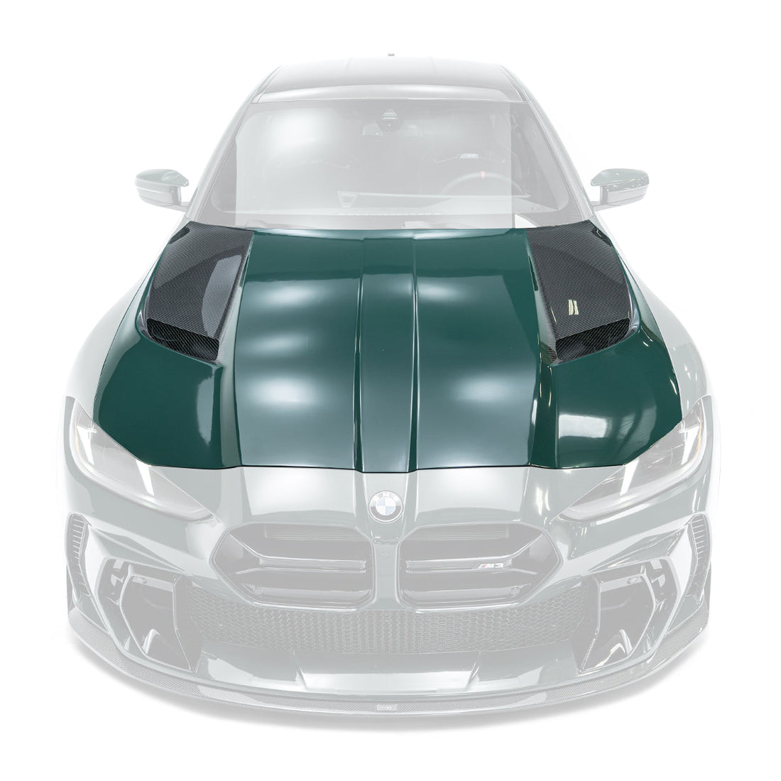 BMW G8X M3/m4 Prepreg Hood V2