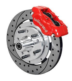 Wilwood Pro-Series Front Hub & Rotor Kit Drilled 75-80 Granada