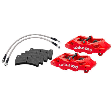 Wilwood 05-13 Corvette C6 Base Models DPC56 Rear Caliper Kit - Black
