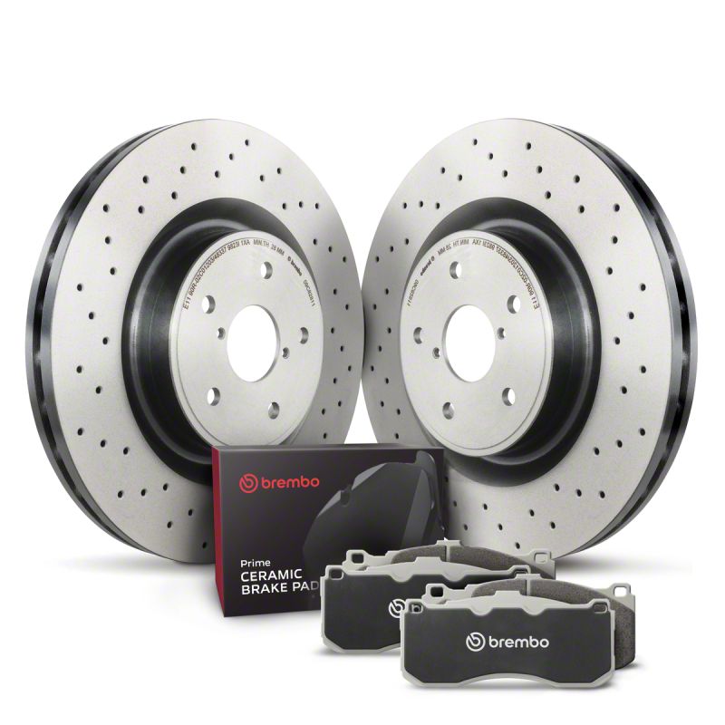 Brembo OE 00-02 Ford Expedition/Lincoln Navigator Standard Brake Disc - Front
