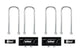Eibach 2021+ Ford F-150 Super Crew 3.5L V6 EcoBoost 4WD Pro-Truck Rear 1in. Lift Block