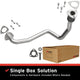 BRE Exhaust 96-00 Hombre S10 Sonoma 2.2L Front Pipe Kit