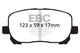EBC 02-08 Pontiac Vibe 1.8 Ultimax2 Front Brake Pads