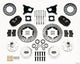 Wilwood Forged Dynalite Front Kit 11.00in Drilled AMC 71-76 OE Disc w/o Bendix Brakes