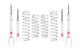 Eibach Pro-System Lift Kit for 11-13 Jeep Grand Cherokee Excl Tow Pkg/SRT8 (Springs & Shocks Only)